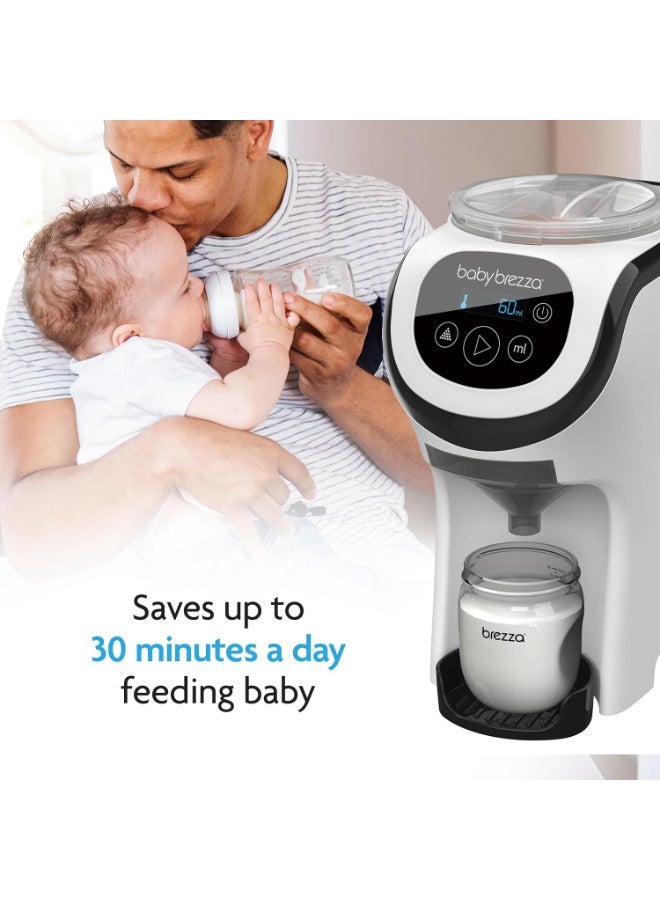 Baby Brezza Formula Pro Mini Baby Formula Mixer Machine Fits Small Spaces and is Portable for Travel– Bottle Makers Makes The Perfect Bottle for Your Infant On The Go, White - Image 5